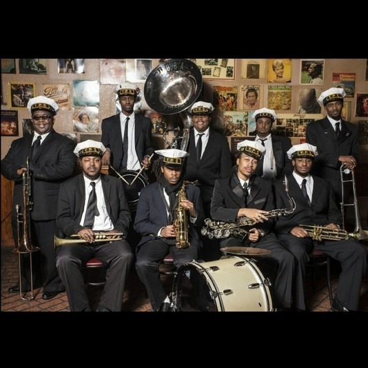 Young Pin Stripe Brass Band