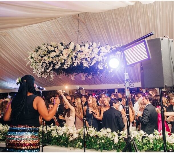 live band at summer weddings